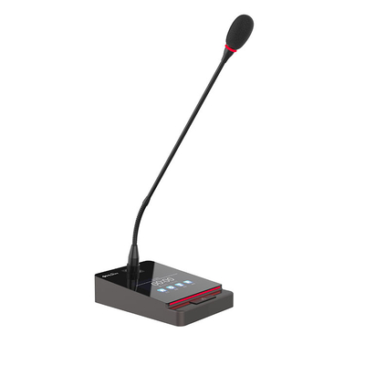 HUAIN 3.5 " Inch LCD Screen Desktop Conference Digital Microphone Discussion System Delegate Mic