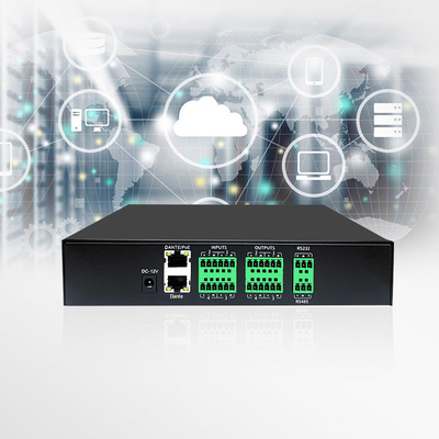 Custom Dante Digital Analog Audio Interface Dsp Poe Module Matrix Processor Processeur 8 in 8 Out 4 X 4 16x16 with Usb for Stage