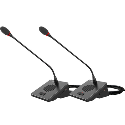 HUAIN Meeting Discussion Table Wired Digital Conferencing Daisy Chain Conference System Delegate Unit Microphone