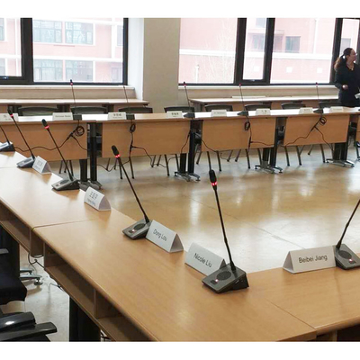 Classic Style Conferencing Digital Conference Table Meeting Microphone Discussion System Chairman Delegate Unit