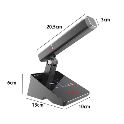 High Sensitivity Intelligent Wired Mic Speech Microphone Auto Tracking Wire Discussion Conference System