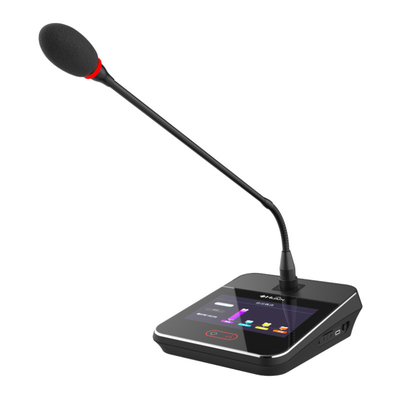 HUAIN 5G Wired Digital Conference System With Simultaneous Interpretation Equipped With 6 Octa-core or IP Connectors