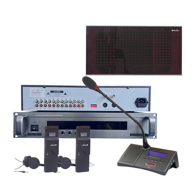 Digital Infrared Conferencing Interpreter Language Interpretation Conference Translation Simultaneous System 500 Participants
