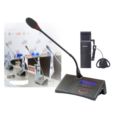 Digital Infrared Conferencing Interpreter Language Interpretation Conference Translation Simultaneous System 500 Participants