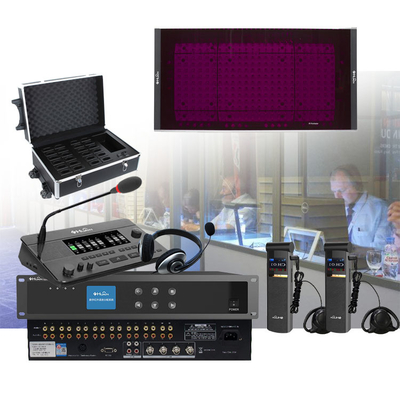 Ir Language Distribution Infrared Simultaneous Translation Interpretation System Wireless Conference Interpreter Equipment