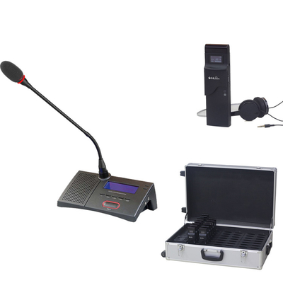 50-bit Receiver Unit Charging Box for Infrared Distribution Simultaneous Interpretation