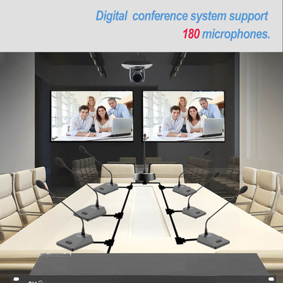 Audio Video Tracking Digital Congresss Wired Gooseneck Conference System Microphone