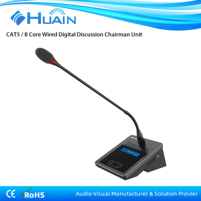 HUAIN Parliamentary Wired Meeting Microphone Table Digital Conference System Price