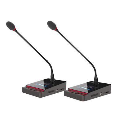 HUAIN 3.5 " Inch LCD Screen Desktop Conference Digital Microphone Discussion System Delegate Mic