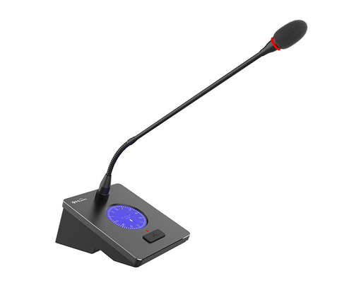 HUAIN Meeting Room LCD Screen Desktop Digital Conference System Tabletop Chairman Delegate Unit