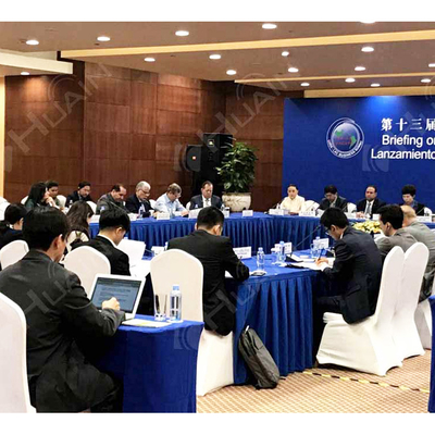HUAIN Audio Visual System Wired Basic Conference Delegate Microphone System with Physical Button