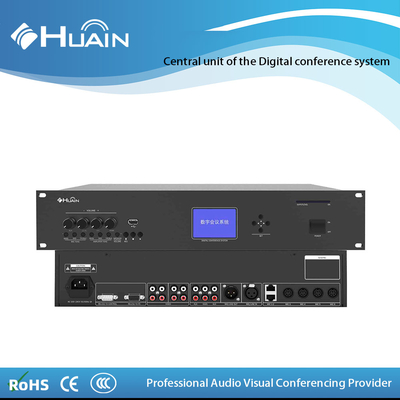 HUAIN Digital Basic Gooseneck Wired Delegate Conference Microphone Console for Audio Visual System