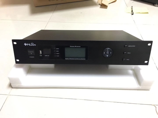 3.8 Inch LCD Display Digital 2.4G  Wireless Conference System Microphone Host Serve Controller