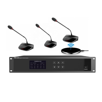 WiFi UHF Discussion Video Wireless Microphone Audio Digital Conference System
