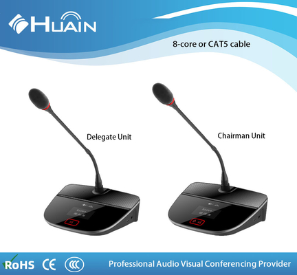 WiFi UHF Discussion Video Wireless Microphone Audio Digital Conference System