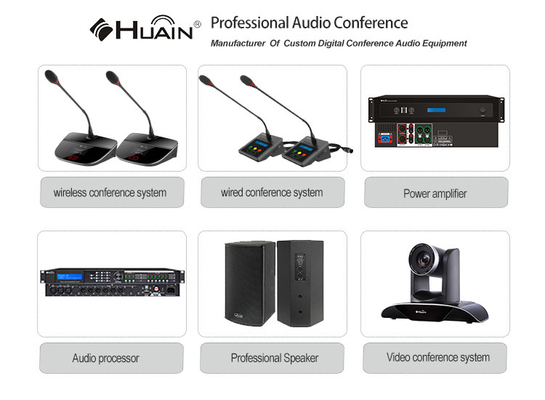 2.4G Discussion Voting Unit Digital Wireless Conference Microphone for Audio Conferencing System