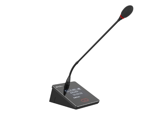Wireless Microphone System Pro UHF 4 Channel Lecture Desktop Gooseneck Mic for Karaoke Church Conference