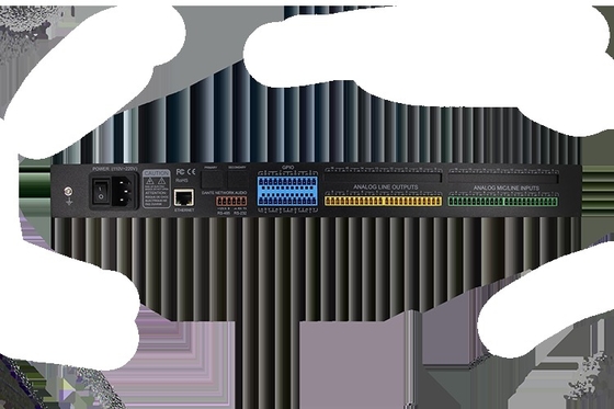 Professional Dante Dsp matrix Audio Processor 12*12 Digital Audio Media Matrix System
