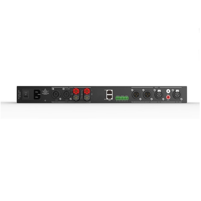 2*2 Way Network Ethernet Audio With DSP Power Amplifier Digital Processor Dante Amplifier
