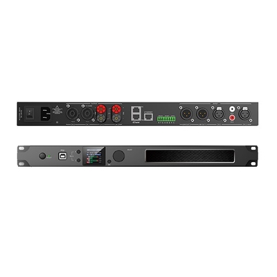 2*2 Way Network Ethernet Audio With DSP Power Amplifier Digital Processor Dante Amplifier